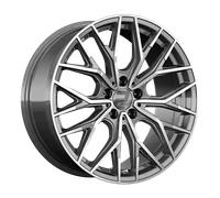 1x WHEELWORLD-2DRV WH37 daytona grey full machined 8.0Jx18 5x114.3 ET46