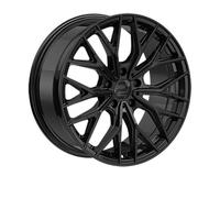 2DRV WH37 Schwarz Glanz Lackiert Alufelge 19 Zoll ET40 5x108 ML72,6