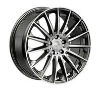 WHEELWORLD-2DRV WH39 dark gunmetal full machined 10.5Jx22 5x114 ET35