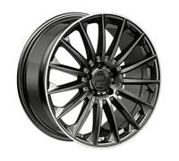 2DRV WH39 Dark Gunmetal Lakiert Hochgl. Felgenbett Alufelge 22 Zoll ET20 5x112 ML66,6