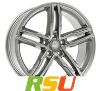 2DRV WH11 daytona grau lackiert 7.5x17" ET40 LK5 112 ML 66.6 Alufelgen 17 Zoll
