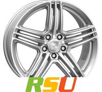 2DRV, WH12, 7,5x17 ET45 5x112 66,6, race silber lackiert