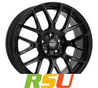 2DRV WH26 schwarz glänzend lackiert 7.5x17" ET38 LK4 108 ML 72.6 Alufelgen 1...