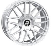 2DRV WH43 Race Silber Lackiert Alufelge 20 Zoll ET40 5x112 ML66,6