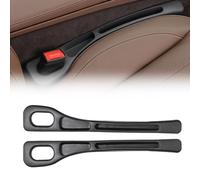 2er Autositz Lückenfüller für VW T-Cross LWB MK1-C11 2018-2024, Autositz Gap Plug Autositz Zubehör Autositz Organizer Auto Gadgets Innenraum,Bla-ck