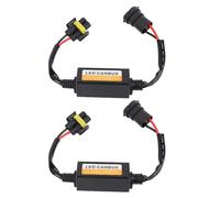 2er-Pack LED-Scheinwerfer-Canbus-Decoder mit H8-H9-H11-Anschluss, Anti-Flacker-Kabelbaum-Fehlerwiderstand-Unterdrückungskondensator für Fahrzeugscheinwerfer