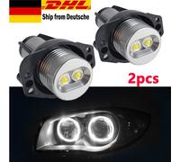 2er/set 6W LED Angel Eyes Marker Standlicht Xenonweiß Lampe Für BMW 3er E90 E91