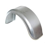 2er Set Anhänger Schutzblech 13" Kotflügel Trailer Einachser Karosserie Radabdeckung Metall Neu Old-Harvest