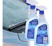 2er-Set Enteiser-Spray 750ml - schnelle Enteisung von Scheiben, Spiegel & Scheinwerfer - nachhaltiger Schutz vor Vereisung - klare Sicht im Nu