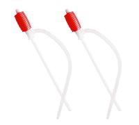 2er-Set Handpumpe mit Saugschläuchen - Benzinpumpe, Kraftstoffpumpe, Absaugpumpe, Siphonpumpe, Umfüllpumpe für Benzin, Gas, Öl, Kraftstoff, Diesel, Wasser, Alkohol - strapazierfähig & tragbar