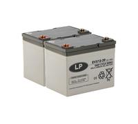 2er-Set LP EVX12039 AGM-GEL 12V 39Ah - MP36-12C 34Ah 36Ah kompatibel