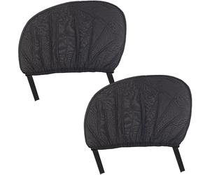 2er-Set Sonnenschutz für Auto-Seitenscheiben - Effektiver UV-Schutz Kinder-Mitfahrer - Hitze Insektenschutz - 100x53cm universell passend