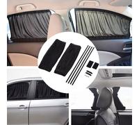 2er Set Sonnenschutz Sichtschutz Auto Wohnmobil Vorhang Gardine UV 70 x 42-48cm