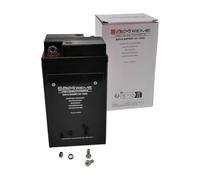 2EXTREME Batterie B49-6 6V, 10Ah AGM wartungsfrei 91x83x159mm kompatibel mit Vespa GS 160, SS180, Rally 180 200, BMW R 25/3, R 50/2, R50 S R 51 R 60 69