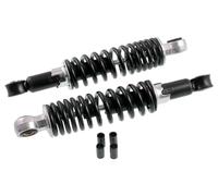 2EXTREME Federbein Stoßdämpfer Set 240mm für Simson Schwalbe KR51 Tieferlegung M8 M10 Dämpfer Schwarz