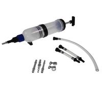 2EXTREME Ölabsaugpumpe 1500 ml - Handpumpe für Öl, Getriebeöl & Kraftstoff - manuelle Umfüllpumpe mit Messskala - universell für KFZ, Motorrad, Roller, Quad & Rasenmäher