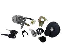 2EXTREME Schlosssatz kompatibel für PEGASUS S50 LX 4T, FLEX-TECH FUN 50 YY50QT-6A, ZNEN ZN50QT-A, WANGYE SWAN 50 - WY50QT-43, BEELINE VELOCE GT 50, YIYING YY50QT-6, KREIDLER Florett 50