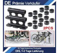 2Fahrrad Gabel Halterung Innenraum Fahrradträger Schnellspanner Universal Halter