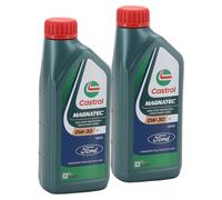 1L 1 Liter ORIGINAL Ford CASTROL MAGNATEC 0W-30 D Motoröl Öl WSS-M2C950-A 15F60B