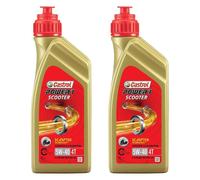 2L Motoröl 100% Kunststoff CASTROL Power 1 Roller 4T 5W40 Firma Technology