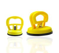 2pc Auto Dellen Saugnapf Saugheber Ausbeulwerkzeug Auto Body Dent Puller Saugheber Glas Dellen Reparaturset Auto Beulenzieher Auto FüR Car Dent Repair, Glass, Screen, Tiles, Mirror (Gelb)