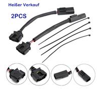 2PCS Adapterstecker Nockenwellenversteller Ölstoppkabel für Mercedes C230 W203