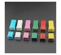 2pcs Auto Car fuse 20A 25A 30A 40A 50A 60A 70A 80A 90A 100A 120A Truck sqaure Fuse Box Car Modification Repair Insurance Fuse NWPNLXEA(120A,2.7cm Long L)