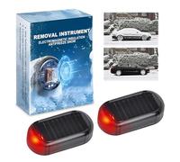 2PCS Auto Enteiser Elektromagnetisch, Elektromagnetischer Auto-Enteiser, Scheibenenteiser Auto Elektrisch, Elektromagnetische Molekulare Interferenz Frostschutzmittel Schneeräumungswerkzeug (B2)