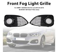 2PCS Fog Light Cover Grille Für BMW 1 Series F20 F21 LCI M-Sport 2015-2019