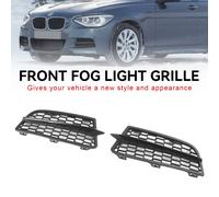 2PCS Front Bumper Fog Light Cover Bezel Grill Grille Für BMW F20 F21 2011-2015 M