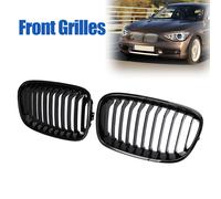 2PCS Front Bumper Kidney Grill Grille Für BMW 1 Series F20 F21 2012-2014