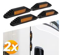 2pcs Kanten Schutz Türkantenschutz Tür Schutz leisten schoner Auto KFZ Aufkleber