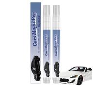 2Pcs Kratzer Entferner Auto,Lackstift Auto,Kratzer Reparatur Stift,Felgen Lackstift für kleine Kratzer und Steinschläge,Auto-Retuschierstift zur Kratzerreparatur,Geeignet für Stoßstange Türen
