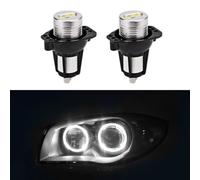 2PCS LED Angel Eyes Fr-BMW E90~E91 WEISS Standlicht Fr BMW Corona Ringe