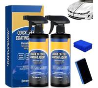 2PCS Quick Effect Coating Agent, 3-in-1 auto Beschichtungsspray, Autopolitur Coating Agent Sprays combines Reparieren, Aufhellen und Schützen, Beschichtungsmittel