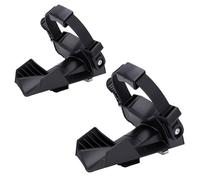 2PCS Radstopper Fahrradträger, Fahrradträger Zubehör für Breite Reifen bis zu 2,35 Zoll, Heckträger fürs Anhängerkupplung, Ahrradträger Ersatzteile für Mountainbike, Rennrad