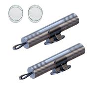 2PCS Safe Pro X FüR Autoscheiben, Auto-Sicherheitshammer Fensterbrecher, Safe Hammer Auto für Autoscheibe, Gurtschneider Notfallhammer, Einfache Bedienung, Kompakt und Praktisch (Silber)