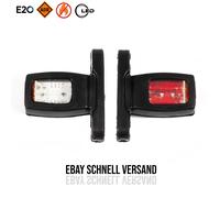 2st.LED Begrenzungsleuchten Positionsleuchten 3Farbe 12V 24V LKW ADAC Anhänger E