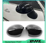 2stk Außenspiegel Kappe Glänz Spiegelkappen Links Rechts für MINI COOPER R55 R56