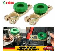 2Stk Auto Batterie Trenner Unterbrecher Boot KFZ Haupt Trenn Schalter Pol Klemme