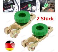 2Stk Auto Batterie Trenner Unterbrecher KFZ Boot Haupt Trenn Schalter Pol Klemme