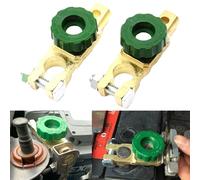 2x Auto Batterie Trenner Unterbrecher Trennschalter Polklem Batterieschalter 12V