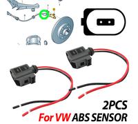 2stk FÜR VW Golf Passat CC Sharan Tiguan Touran T5 ABS-Sensor Stecker Anschluss