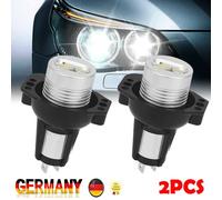 2Stücke LED Ringe Angel Eyes Scheinwerfer Standlicht 7000K Für BMW 3ER E90 E91