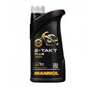 4 (4x1) Liter MANNOL 2-Takt Plus - synthetisches Mischöl / Motoröl