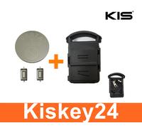 2T Schlüssel Gehäuse für OPEL AGILA CORSA ASTRA + 2x Taster + Batterie Reparatur