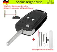 2T Schlüssel Gehäuse Für Opel Astra J Corsa E Adam Meriva B Karl Mokka Zafira C