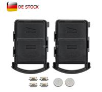 2Tas Ersatz Schlüssel Gehäuse für OPEL CORSA C + MERIVA A + TIGRA B + Batterie