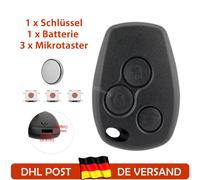 2Tasten Funk Ersatz Schlüsselgehäuse für Renault Dacia Nissan Opel Vivaro Movano