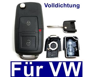 2Tasten Klapp Schlüssel für VW Golf4 IV Volkswagen Autoschlüssel Funkschlüssel